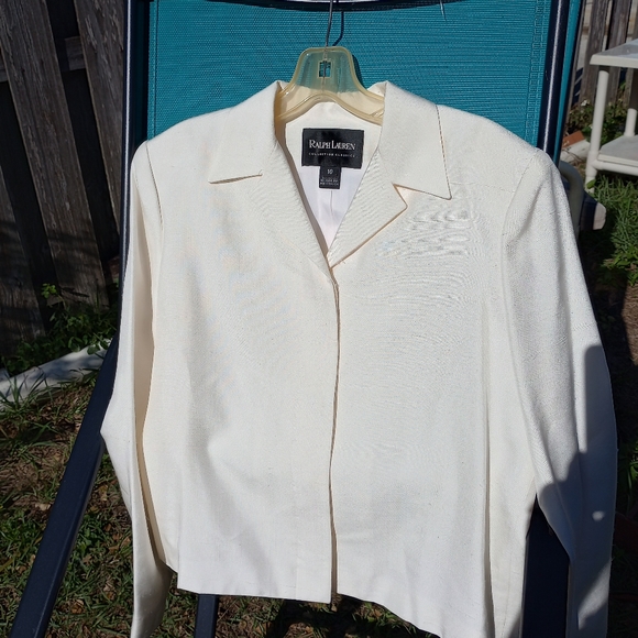 Ralph Lauren Collection Classics Black Label silk jacket 10 - Picture 4 of 8